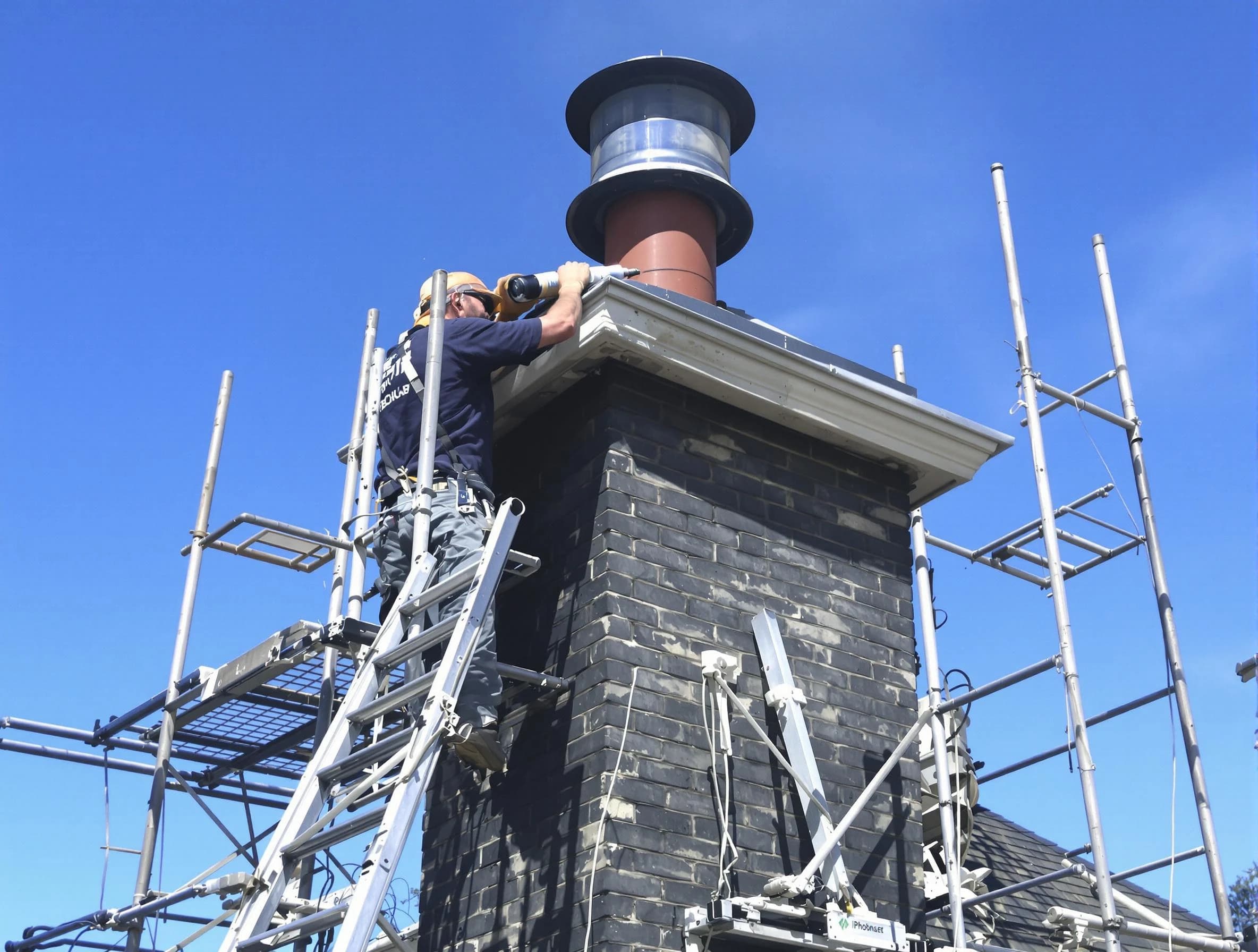 Sturdy chimney crown finished by Allegheny Chimney Sweep in Allegheny, PA
