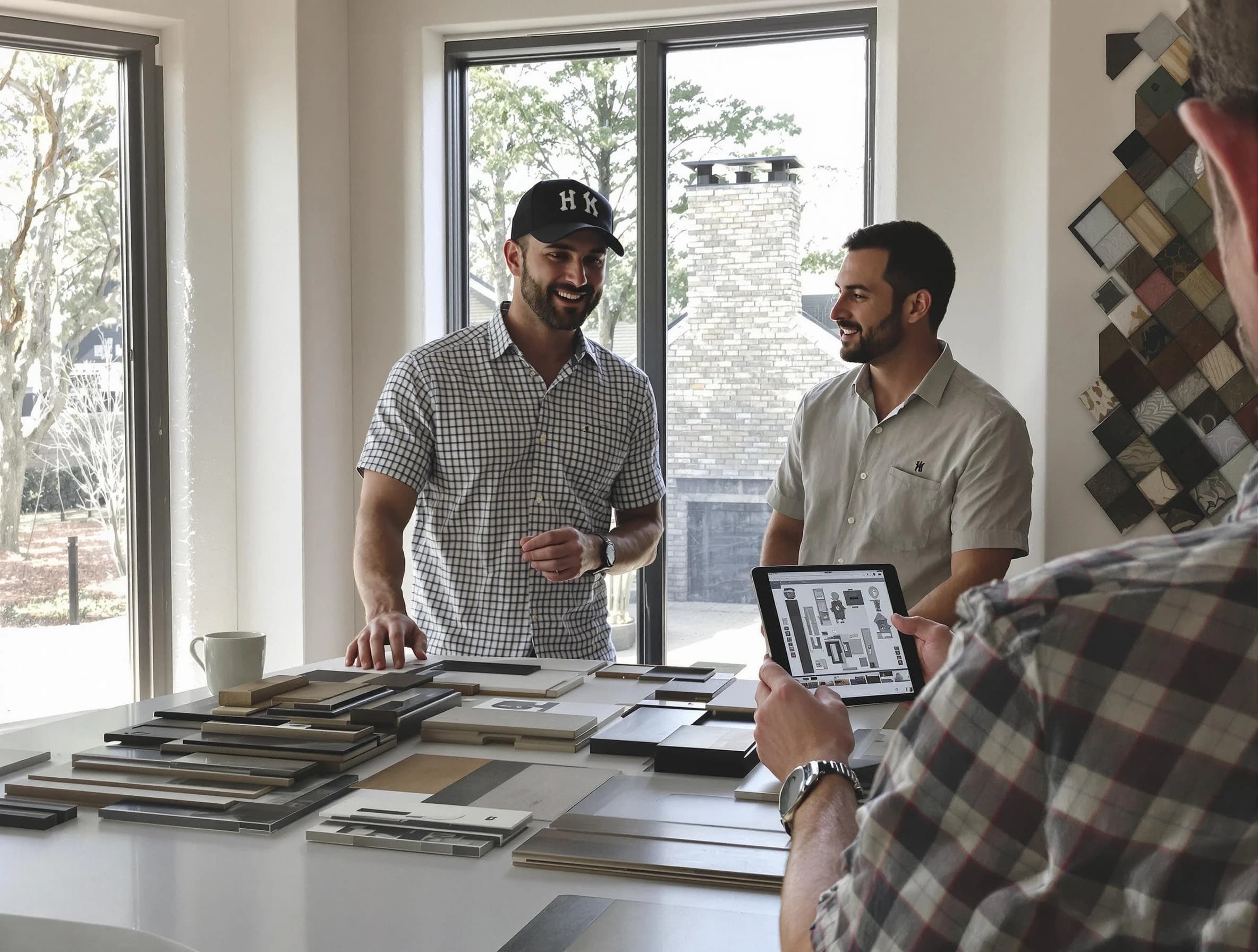 Allegheny Chimney Sweep remodeling a chimney and fireplace in Allegheny, PA