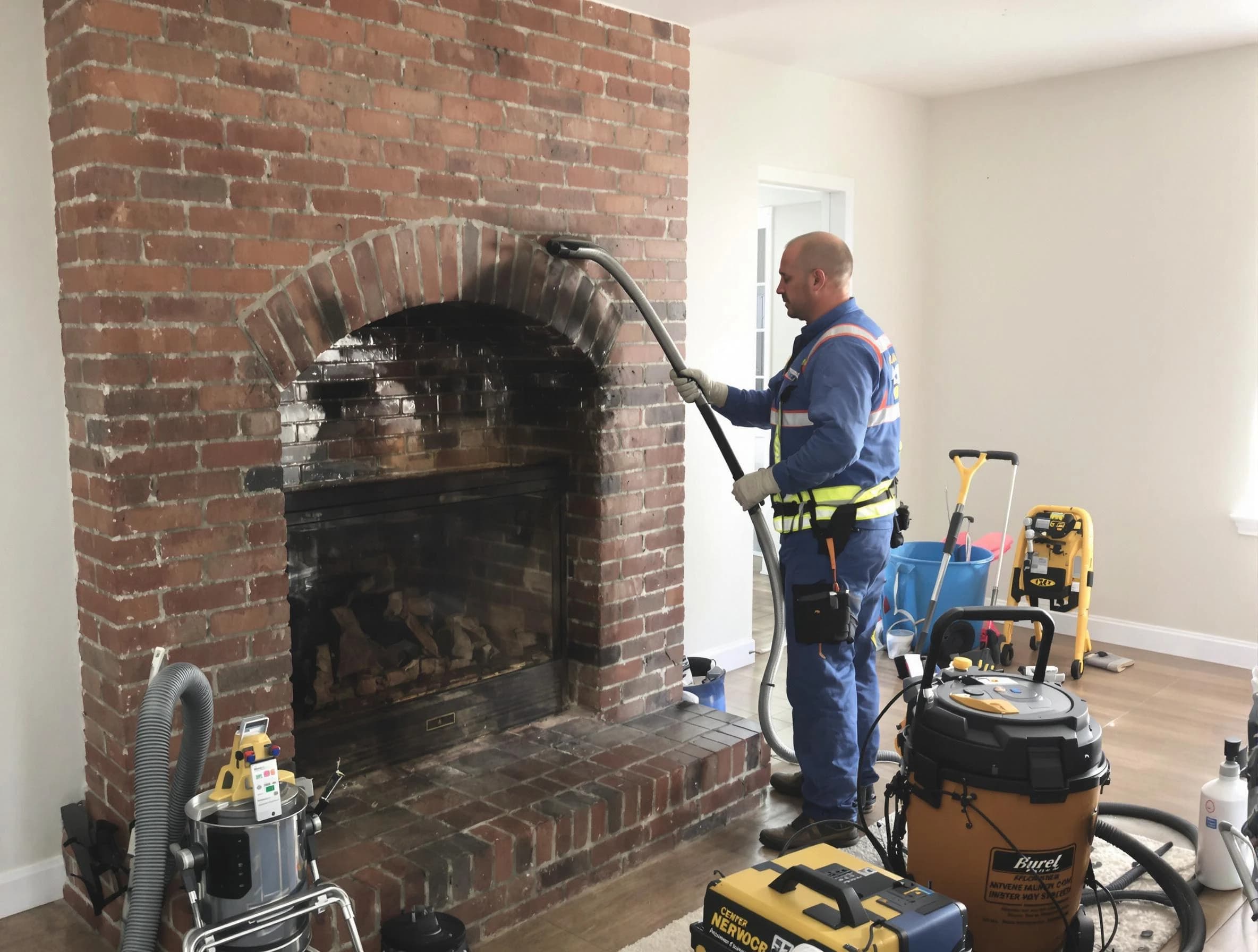 Allegheny Chimney Sweep expert performing detailed chimney sweep in Allegheny, PA
