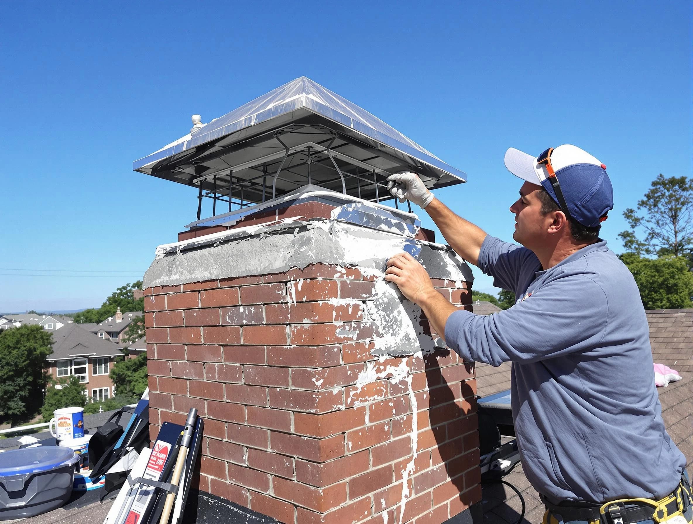 Chimney Crown Services service in Allegheny, PA